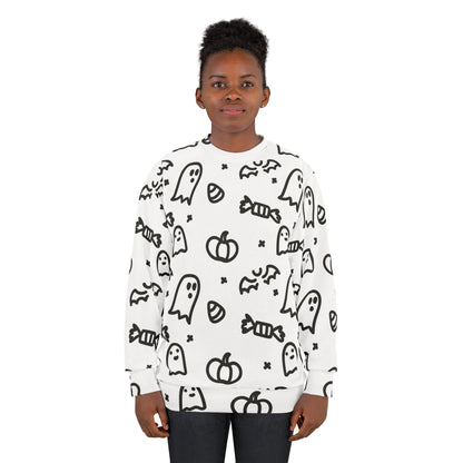 Black and White Halloween Sweatshirt