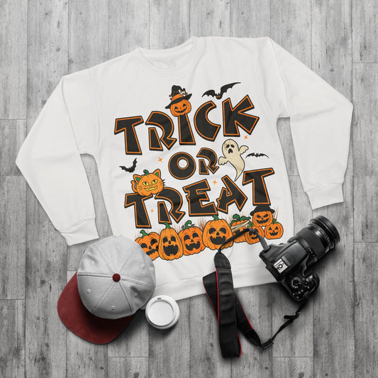 Trick or Treat Unisex Sweatshirt